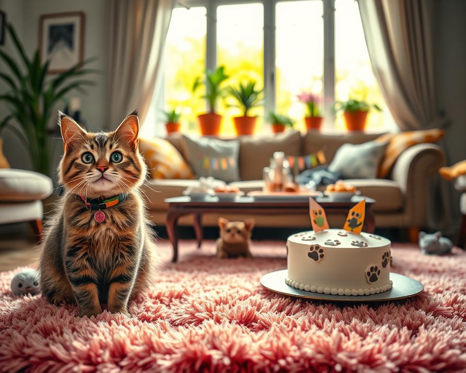 sváteční styl kočky