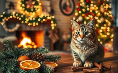 Vánoční vůně, které kočky nesnášejí
