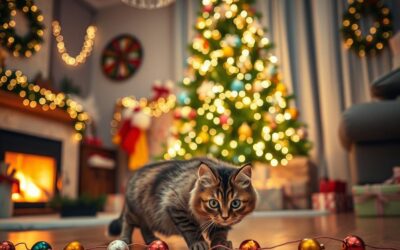 Co s kočkou o Vánocích NEDĚLAT?
