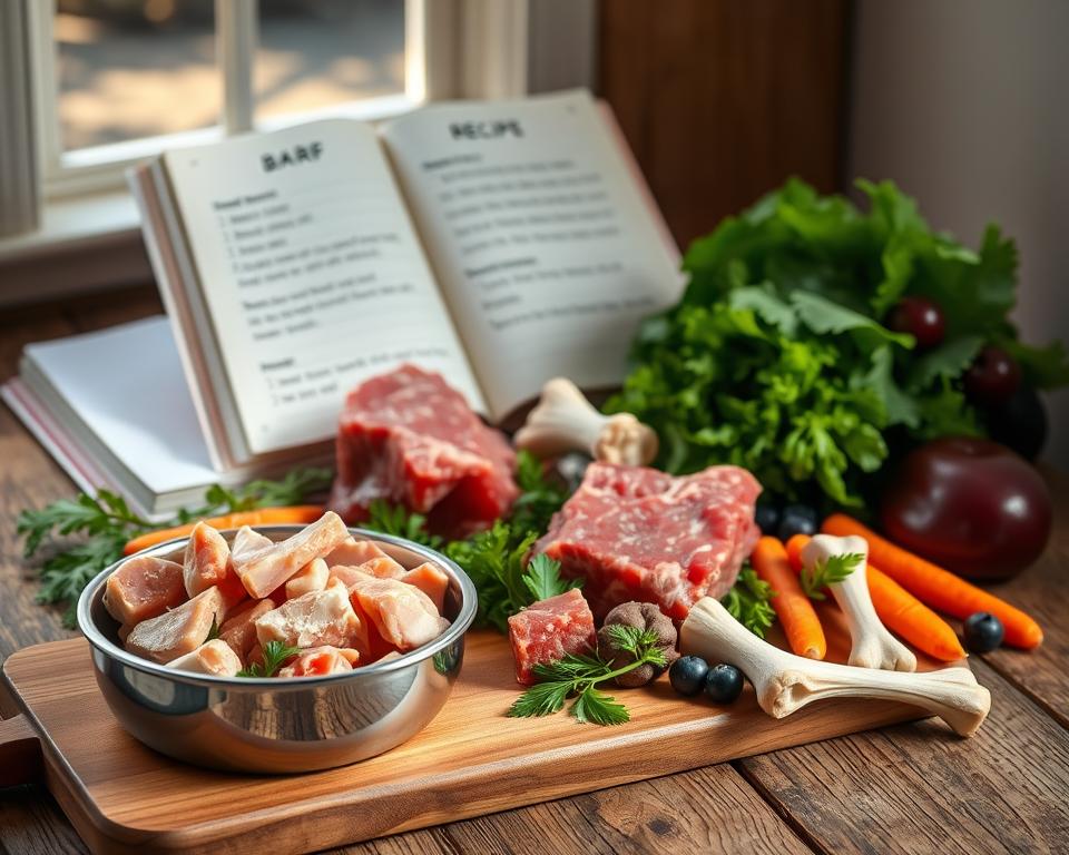 syrové krmení psa (BARF)