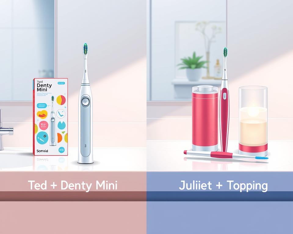 Ted + Denty Mini nebo Juliet + topping – co zlepšilo čištění zubů?
