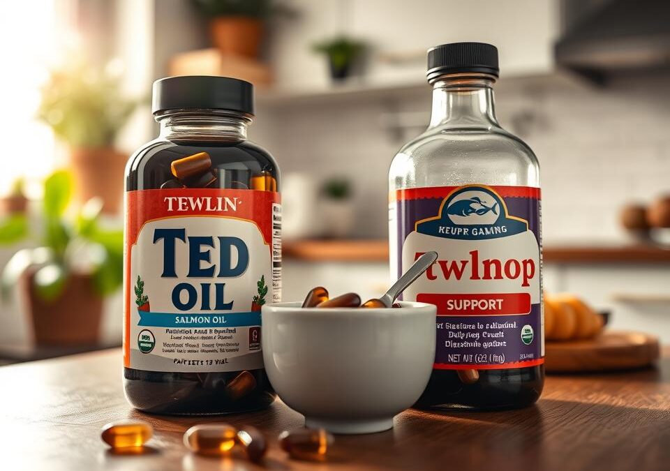 Ted nebo Twinky lososový olej – co lépe pomáhá po trávicích potížích?