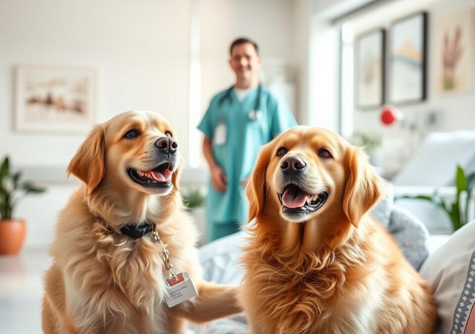 Terapeutické návštěvy psů v nemocnicích – Vše, co o tom musíš vědět!