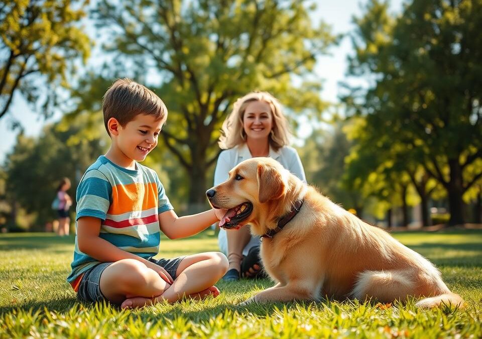 Terapie pro děti se psy – Vše, co o tom musíš vědět!