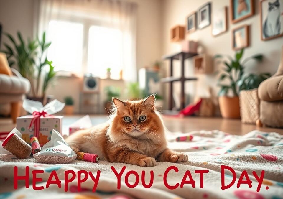 Den miluj svou kočku – tipy na dárky a drobná potěšení