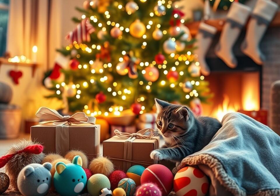 Vánoční dárky pro milovníky koček – užitečné a roztomilé tipy