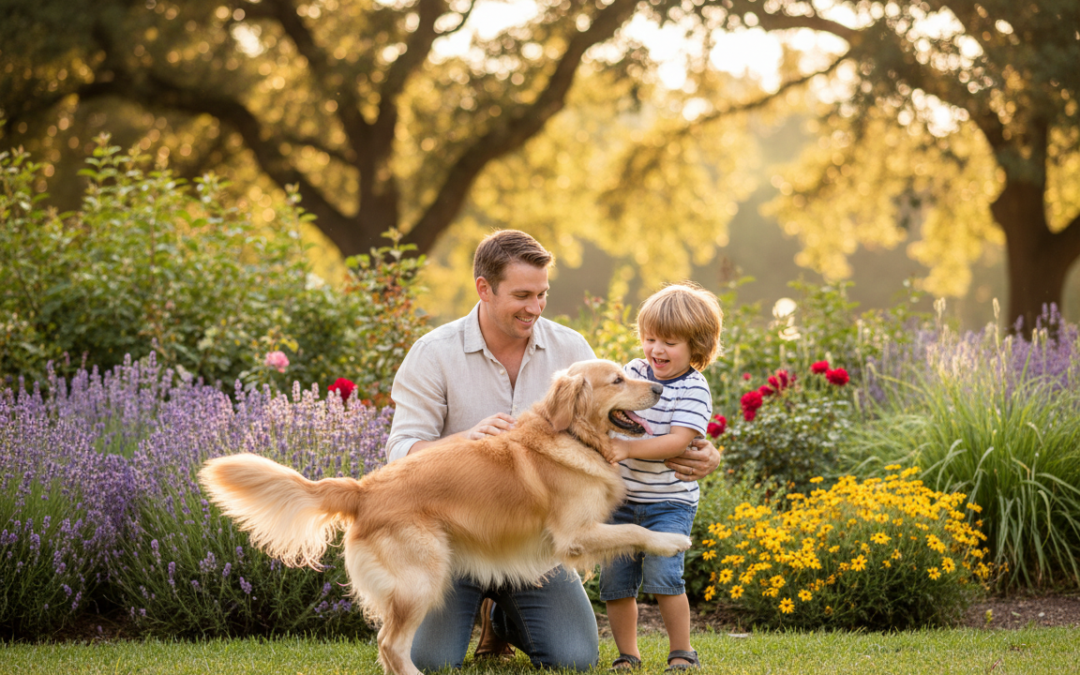 Co ukazuješ svému dítěti prostřednictvím psa?