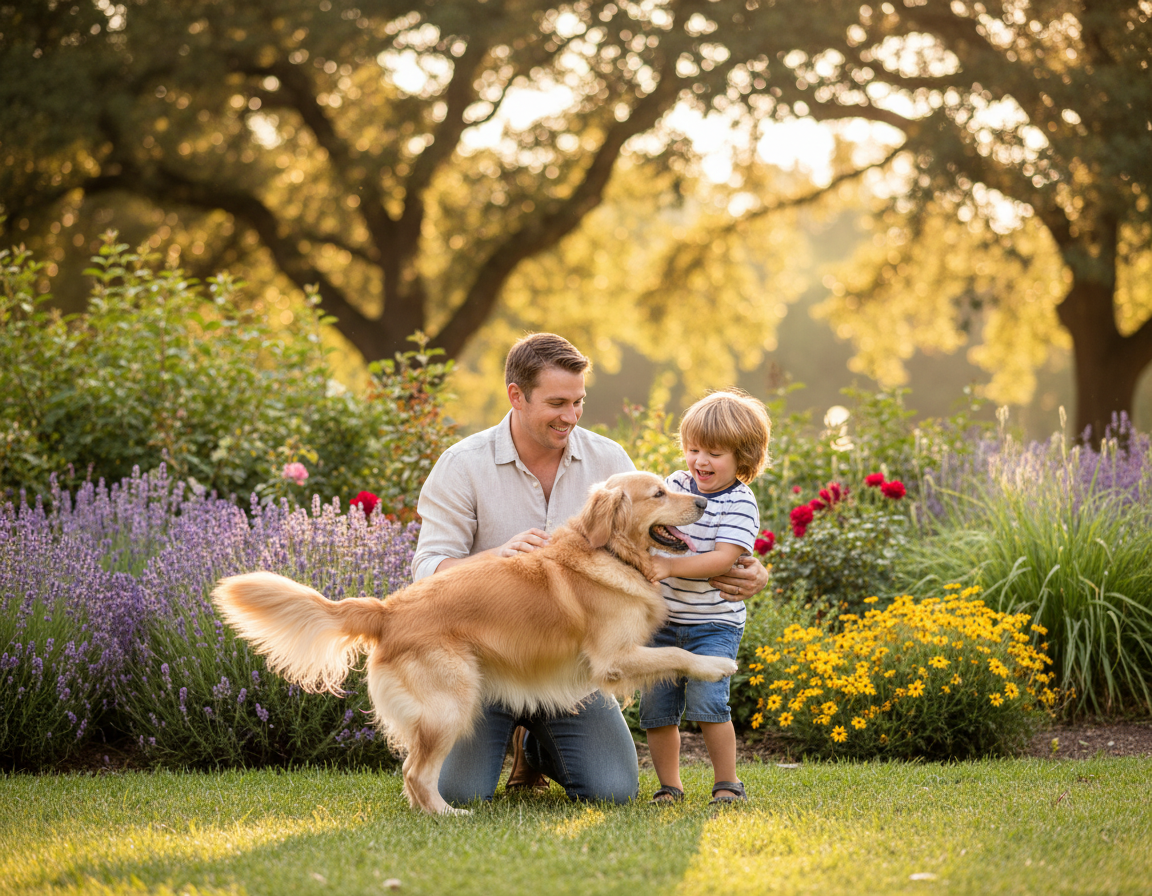 Co ukazuješ svému dítěti prostřednictvím psa?
