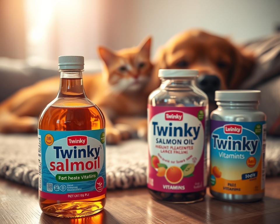 twinky lososový olej nebo vitamíny na padání srsti