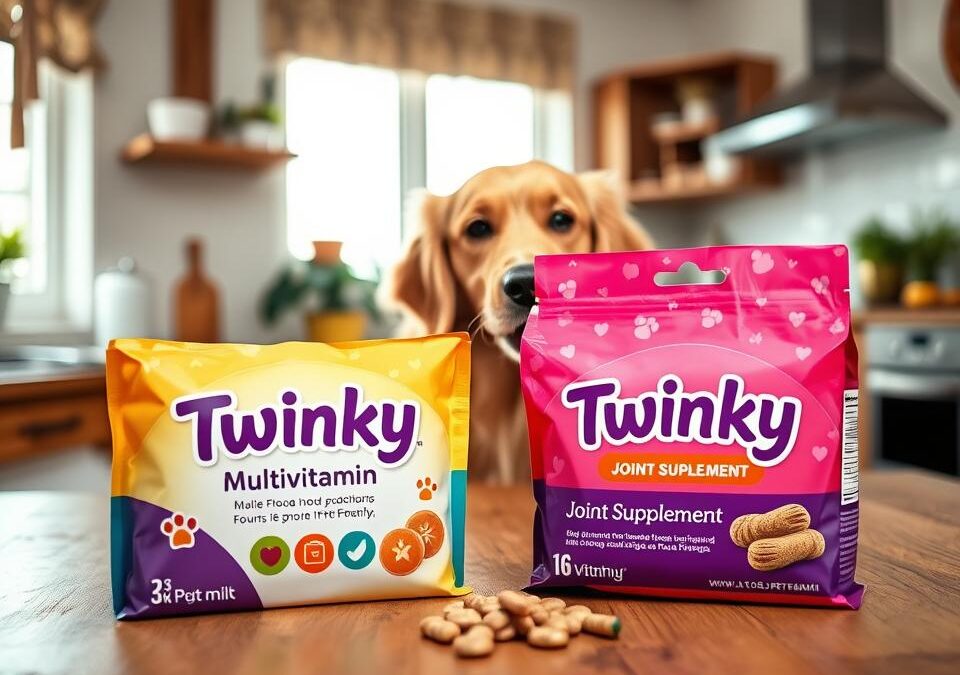 Twinky vitamin nebo Twinky kloubní doplněk – co tvůj pes potřebuje teď?