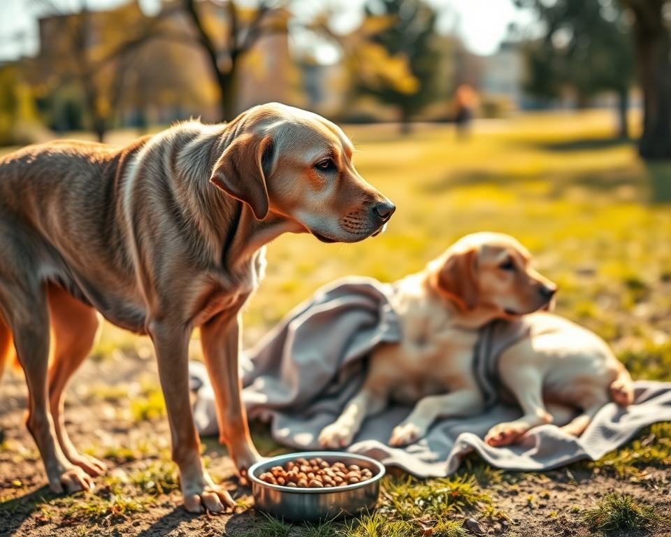 úbytek svalové hmoty u starších psů