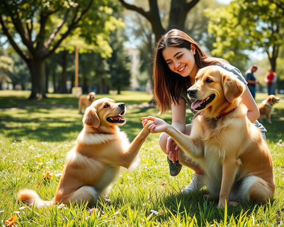 učení nového triku psa