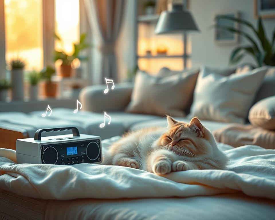 uklidňující hudba pro kočky