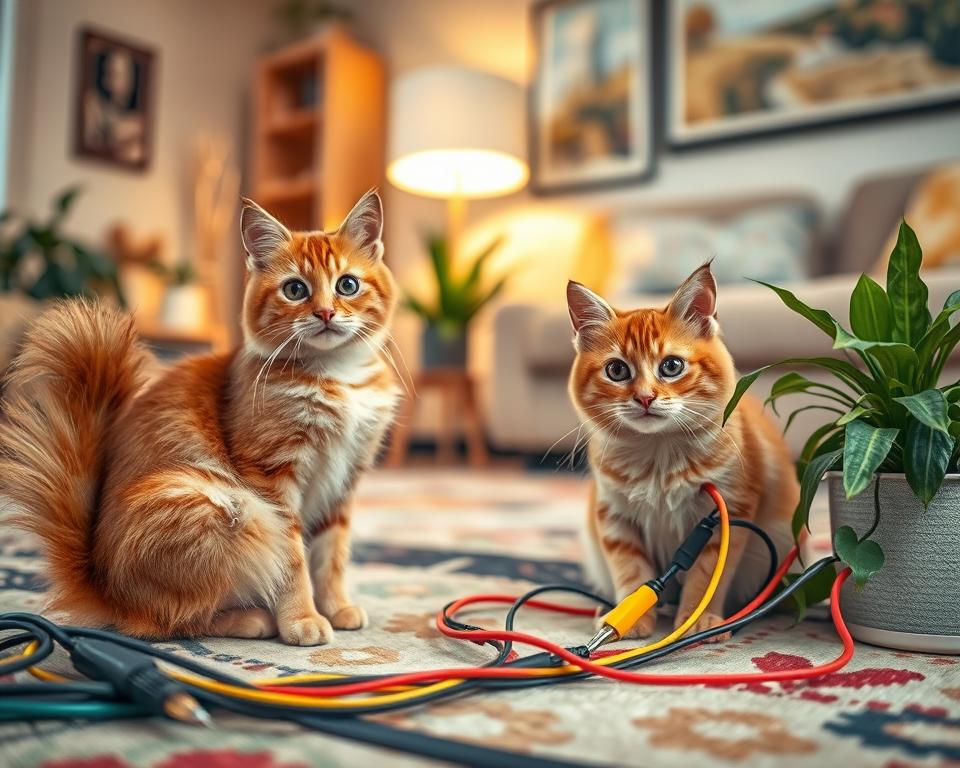 ukryti-elektrickych-kabelu-pred-kockou ukrytí elektrických kabelů před kočkou