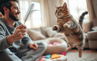 Valentýnské nápady na společnou hru s kočkou