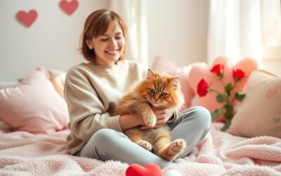Valentýn a kočky – čas na mazlení