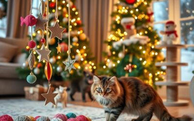 Kočičí blog 20 Tipy na vánoční dekorace přátelské ke kočkám