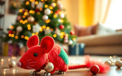 Nápady na vánoční hračky pro kočky