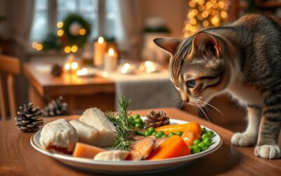 Zbytky z vánočního menu – co může tvá kočka sníst?