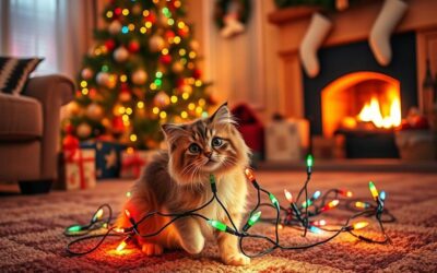 Vánoční nehody s kočkami – jak jim předcházet?