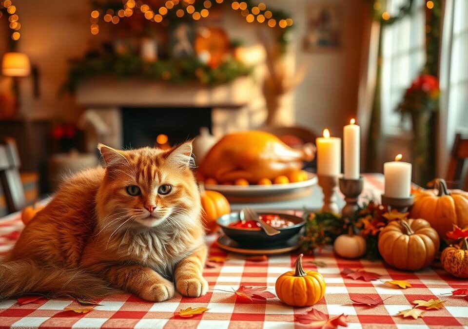 Den díkůvzdání a kočka – vděčnost v každodenním životě