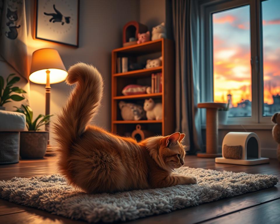 vecerni-rutina-kocky večerní rutina kočky