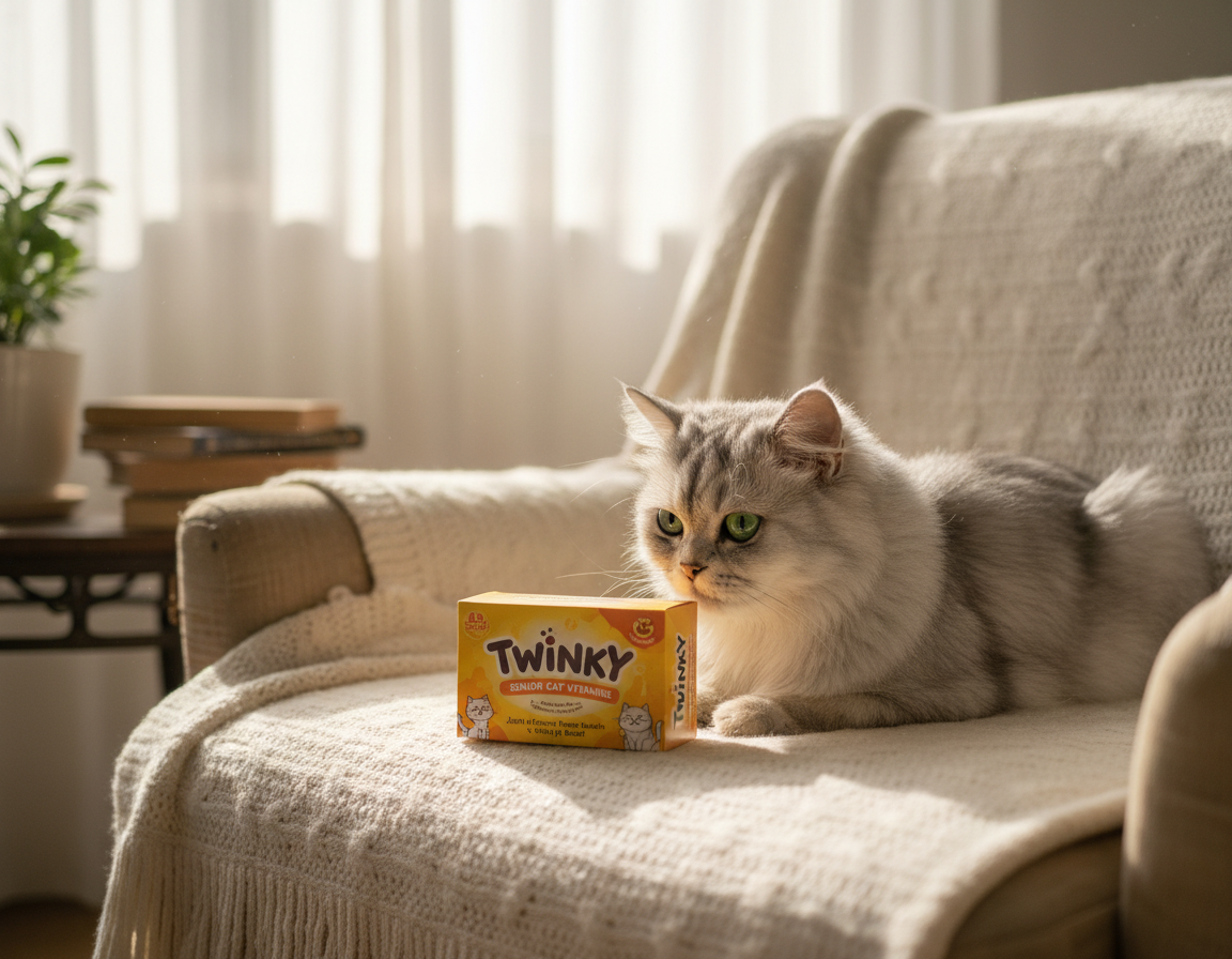 vitamíny Twinky pro starší kočky