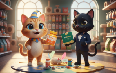 Kočičí blog 22 Značky vitamínů pro kočky: CricksyCat Twinky vs VetExpert