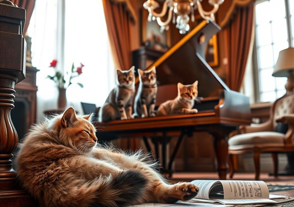 Vliv klasické hudby na kočky – Vše, co o tom potřebuješ vědět!