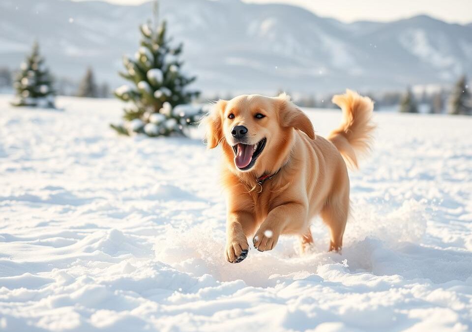 Výhody hry psa ve sněhu – Vše, co o tom musíš vědět!