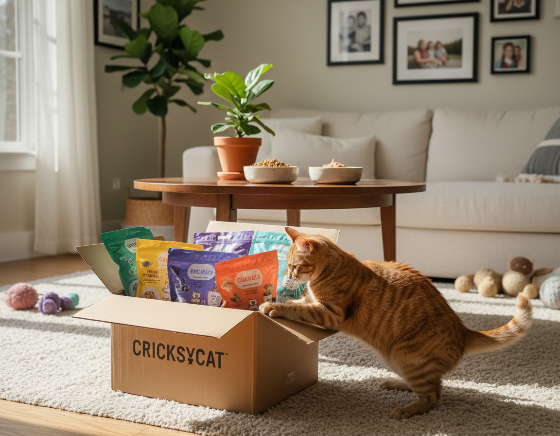 Předplatné krmiva pro kočky u CricksyCat – proč se vyplatí?