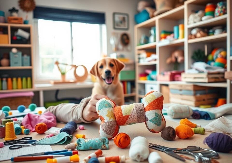 Výroba vlastní psí hračky – Vše, co o tom musíš vědět!