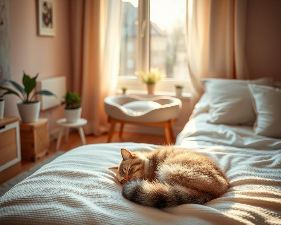 vytvoreni-klidneho-prostredi-pro-spanek-kocky vytvoření klidného prostředí pro spánek kočky