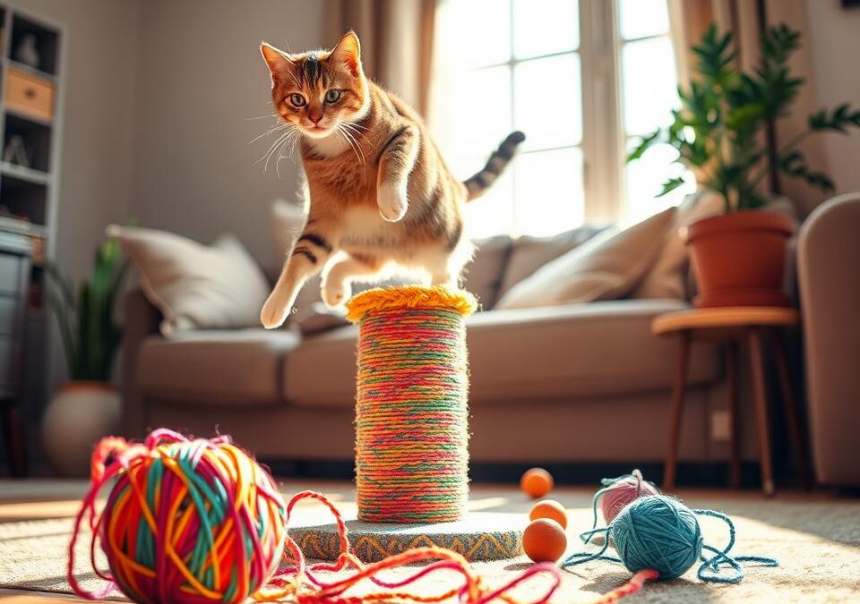 Vytvoření pohybové rutiny pro kočku – Vše, co o tom potřebuješ vědět!