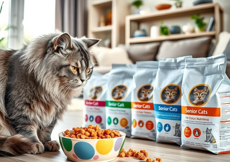 Výživové potřeby starších koček – Vše, co o tom potřebuješ vědět!