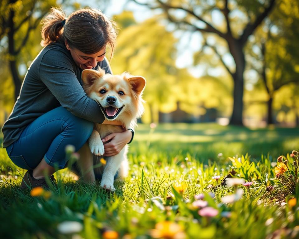 význam mazlení psa