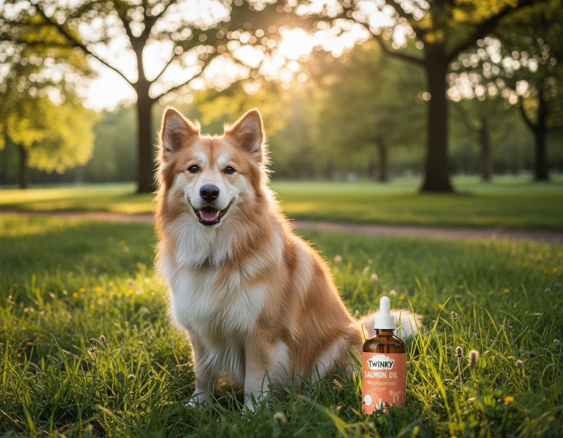 zkušenosti s leskem srsti po lososovém oleji Twinky