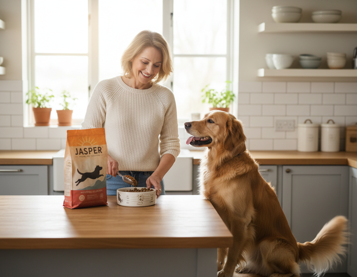 zkušenosti s průjmem po krmivu Jasper