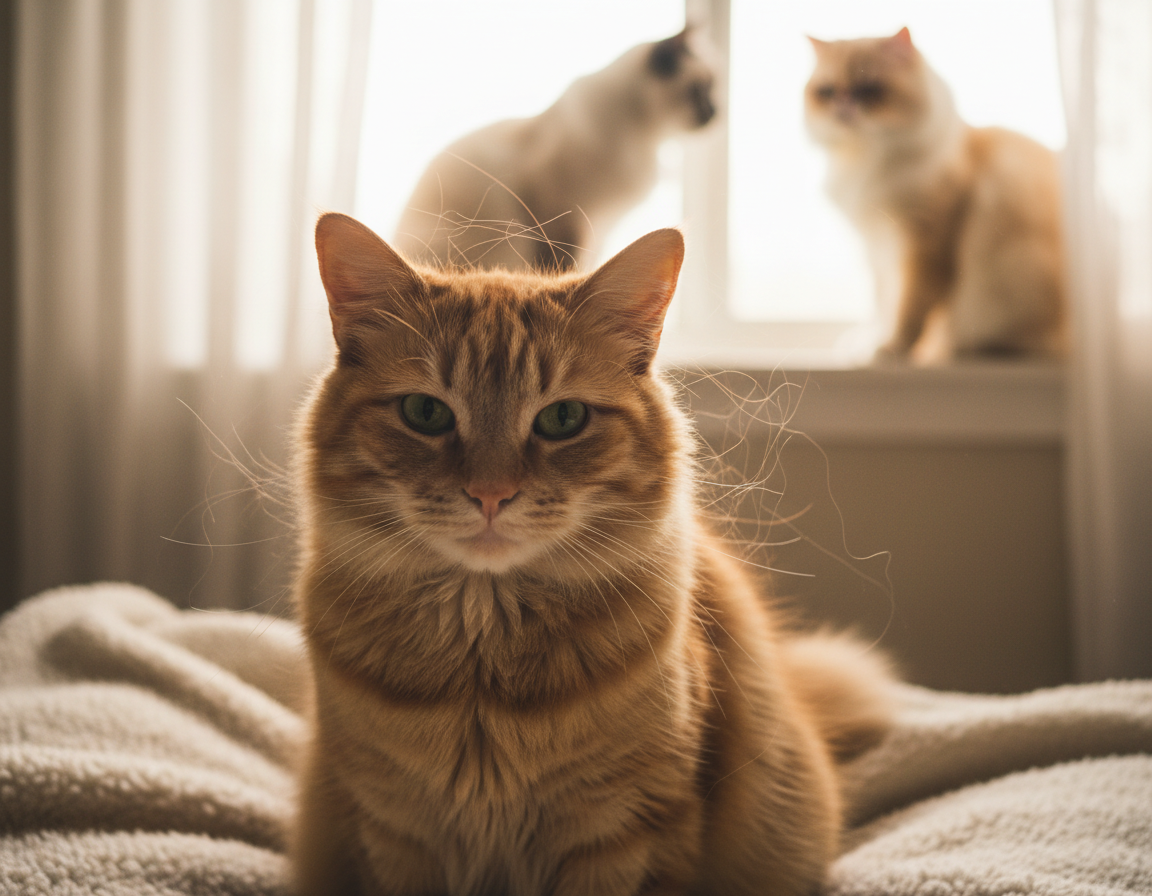 zlepšení vypadávání srsti s krmivem CricksyCat