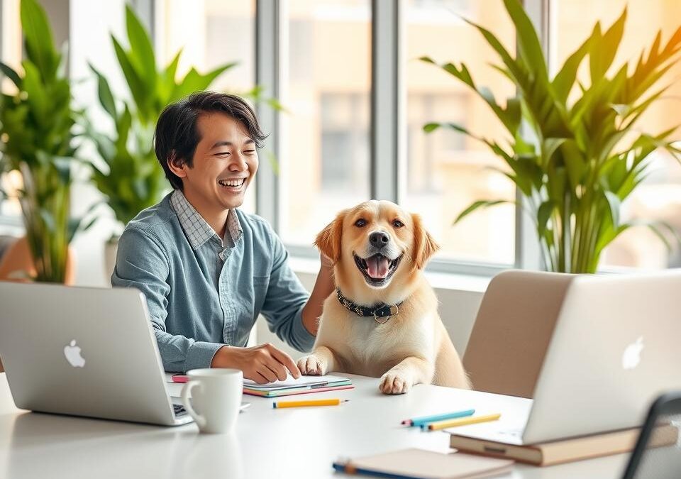 Zvýšení produktivity v práci díky psovi – Vše, co o tom musíš vědět!