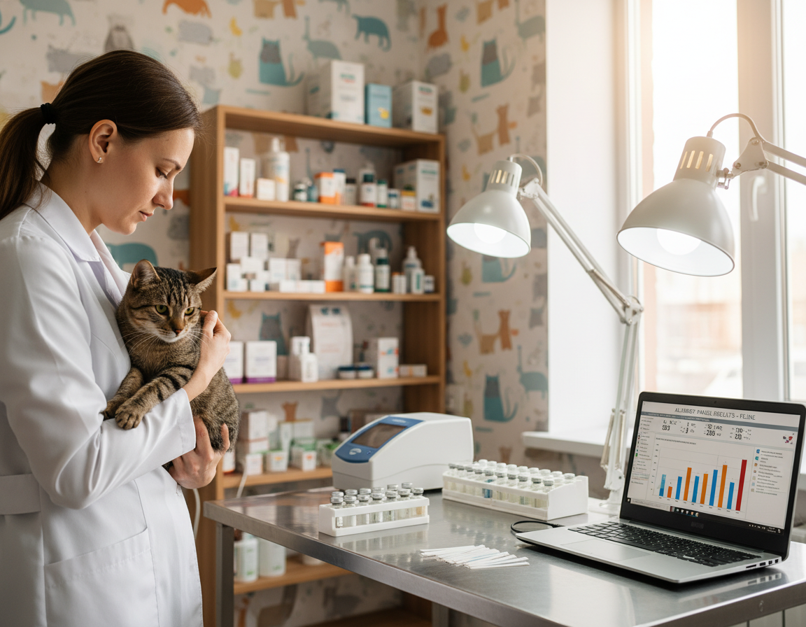 alergologické testování u koček