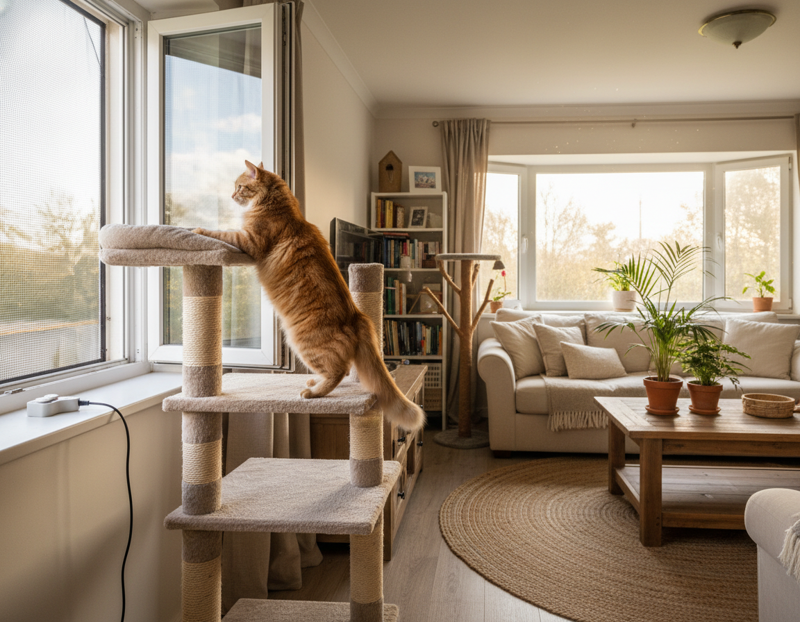 Bezpečnost kočky v domácnosti – Vše, co o tom potřebuješ vědět!