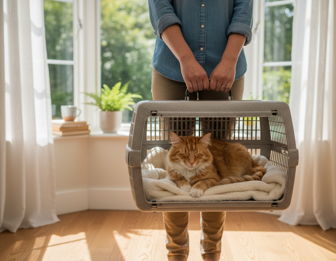 bezstresová přeprava kočky