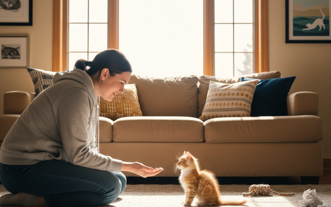 Budování důvěry s kočkou – Vše, co o tom potřebuješ vědět!
