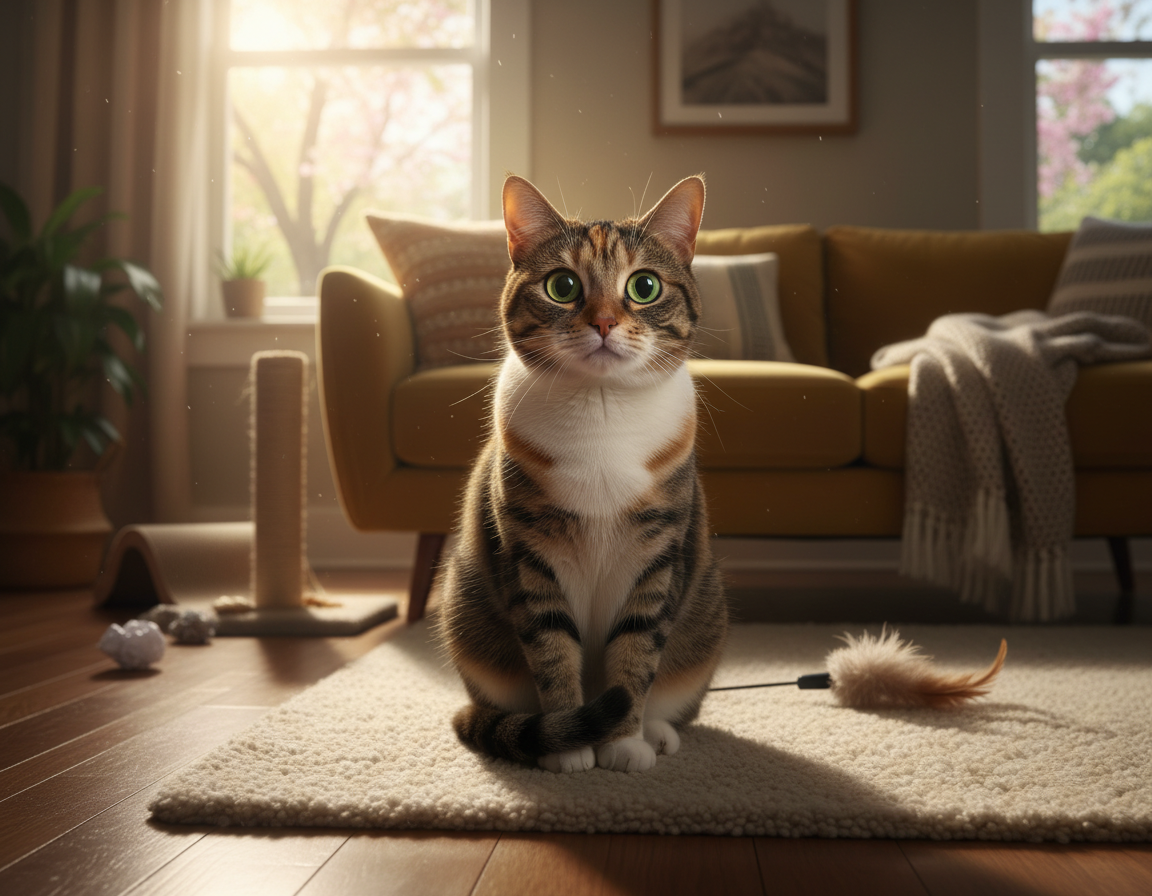 chování kočky po odloučení