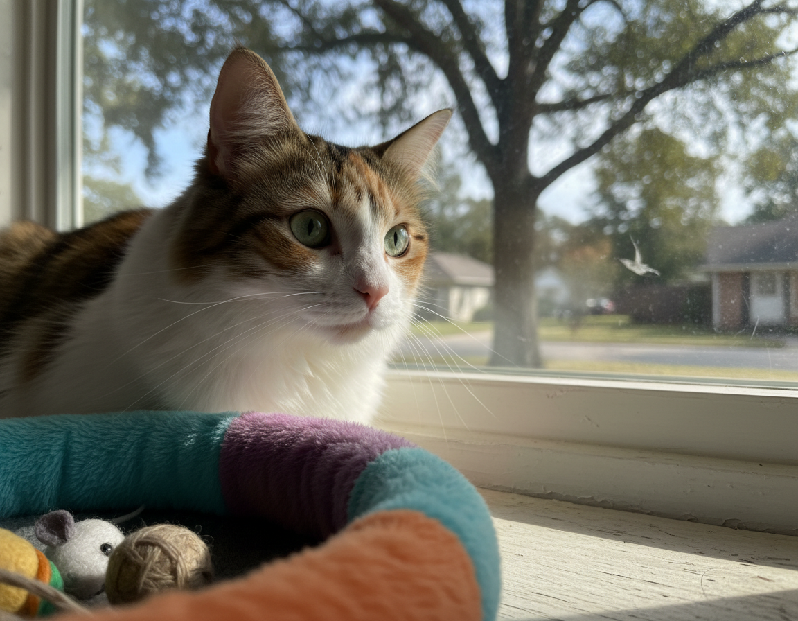 citlivost kočky na hluk