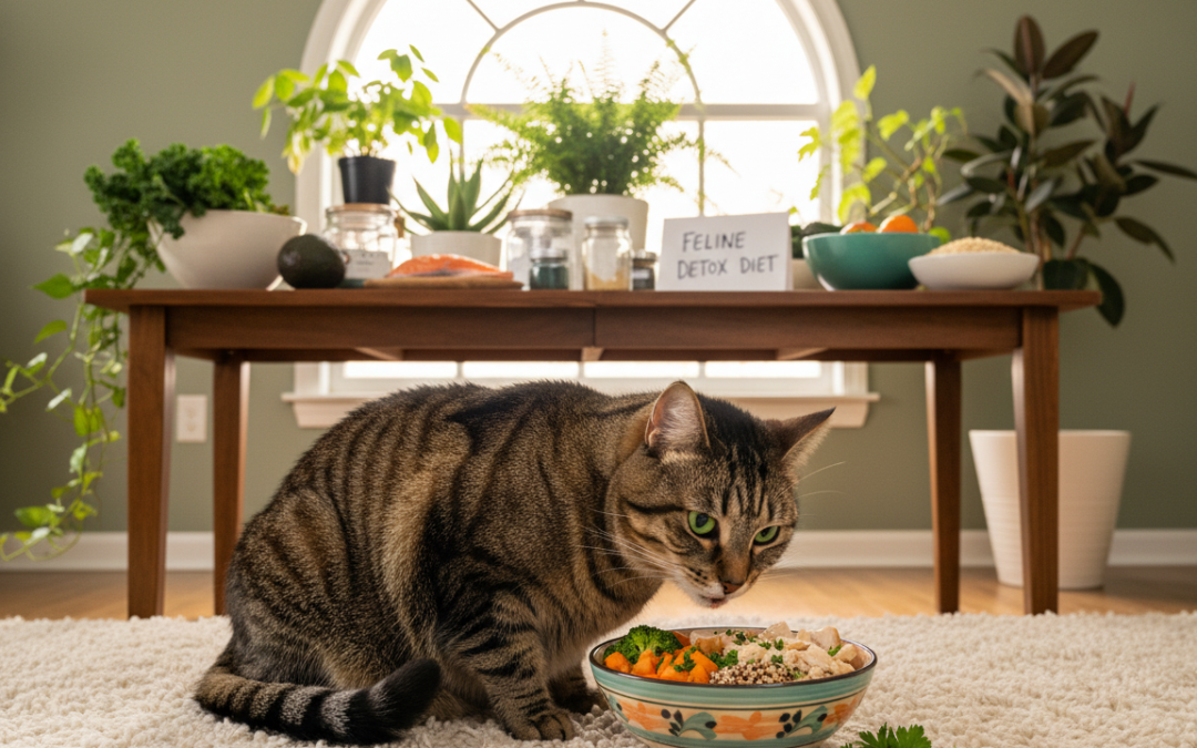 Detoxikace kočky stravou – Vše, co o tom potřebuješ vědět!