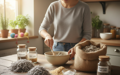 Kočičí blog 20 Domácí výroba kočičího steliva – Vše, co o tom potřebuješ vědět!