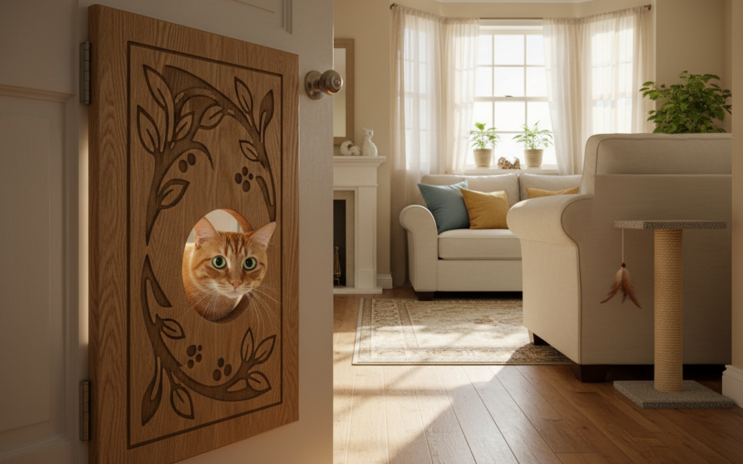 Dveře bezpečné pro kočku – Vše, co o tom potřebuješ vědět!