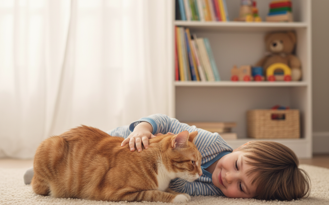 Empatické chování kočky – Vše, co o tom potřebuješ vědět!
